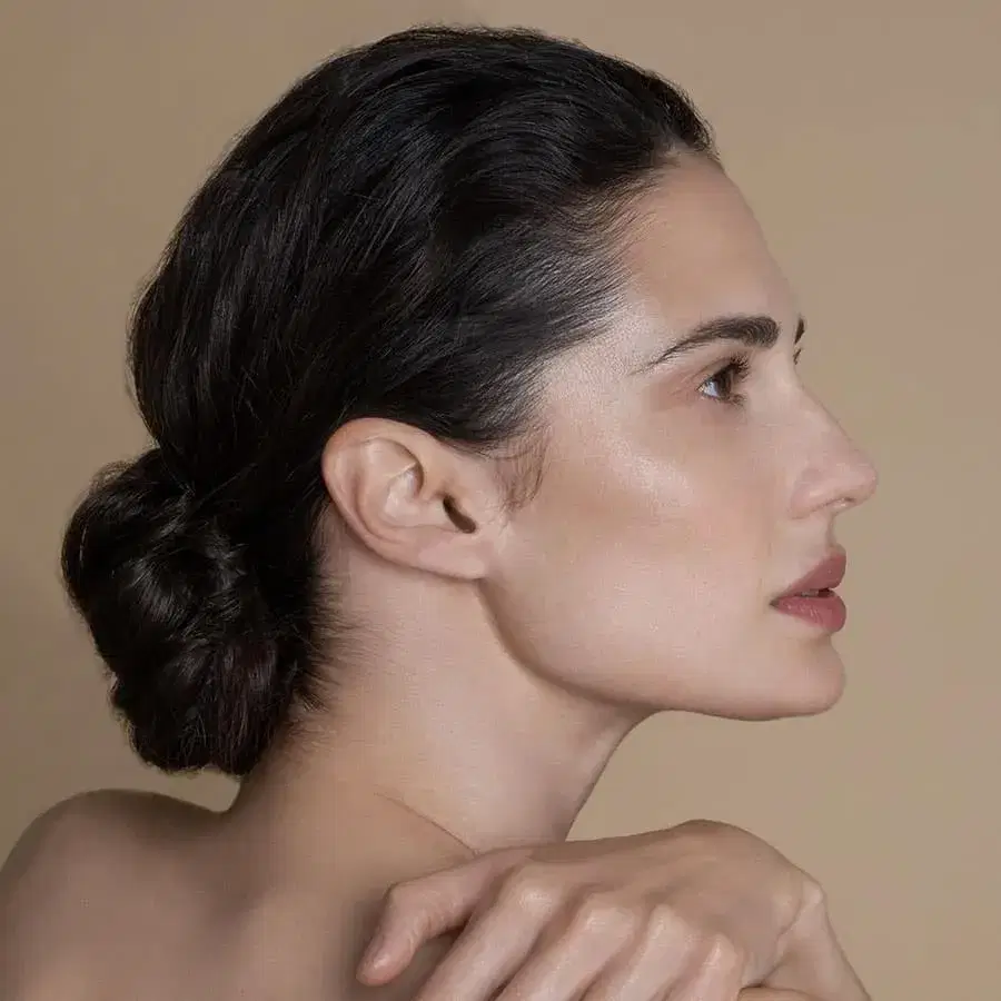 Woman with smooth glowing skin. The Mayfield Clinic - Cosmetic Clinic Uk